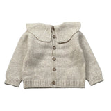 Wedoble Maglia tinta unita con Colletto Beige per Neonata I2509301C BEIGE WEDOBLE 