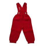 Wedoble Tutina tinta unita con Bretelle Rosso per Neonato I2509322C ROSSO WEDOBLE 
