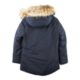 Woolrich Giubbino tinta unita con Bottoni Blu per Bambino WKOU0221 BLU WOOLRICH 