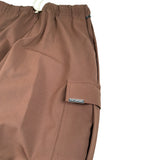 Yes London Pantalone tinta unita con Elastico In Vita Marrone per Bambino JR3100 MARRONE YES LONDON 