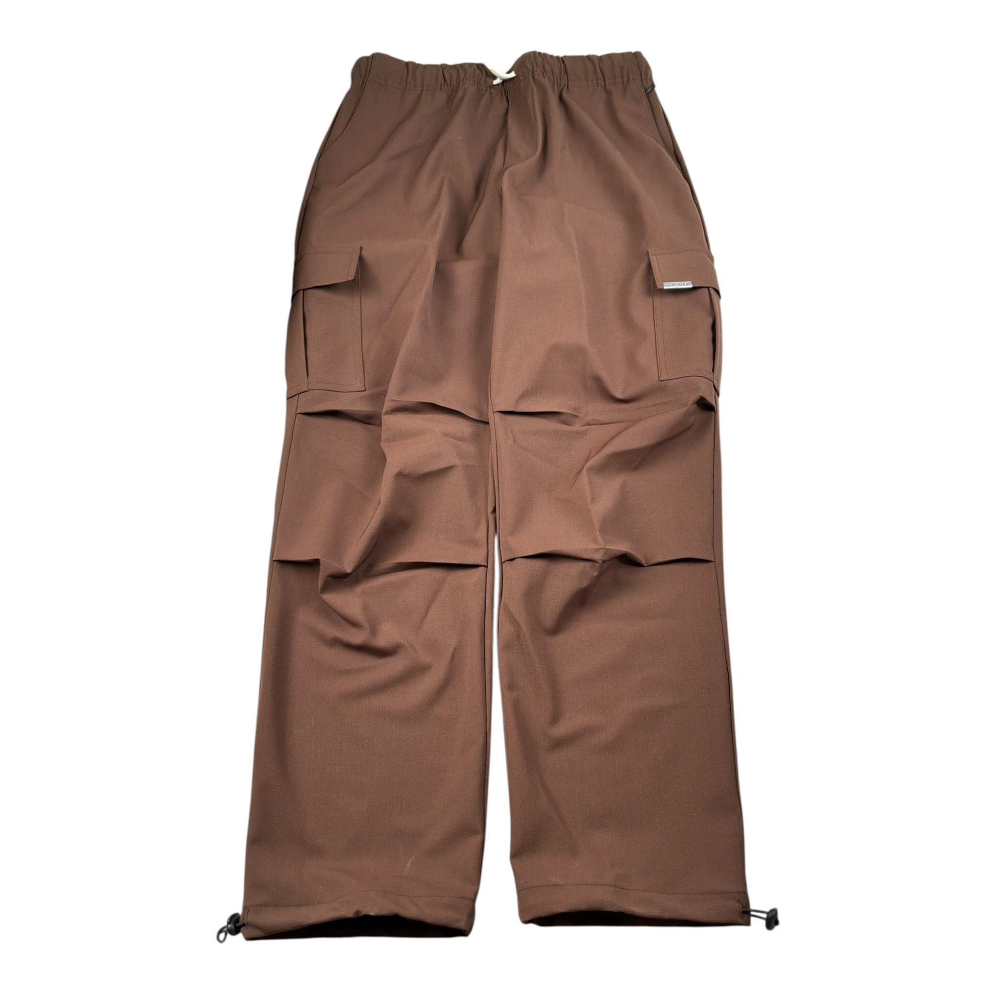 Yes London Pantalone tinta unita con Elastico In Vita Marrone per Bambino JR3100 MARRONE YES LONDON 