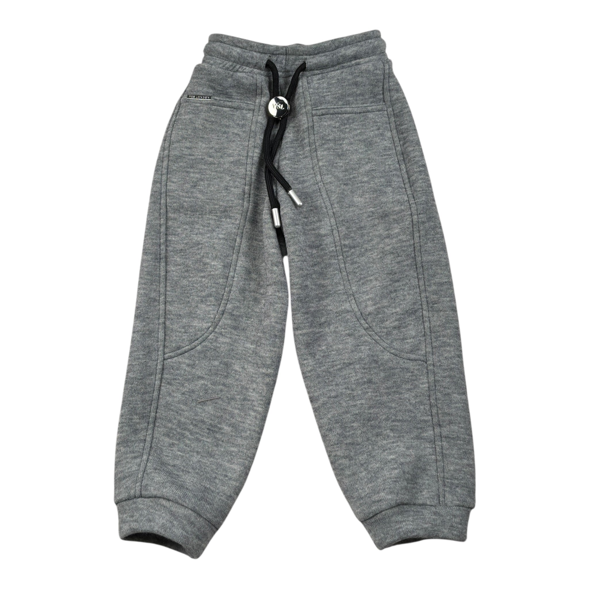 Yes London Pantalone Modello Tuta tinta unita Grigio per Neonato JR3103 GRIGIO YES LONDON 