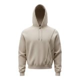 Yes London Felpa tinta unita con Cappuccio Beige per Bambino JR5099X BEIGE YES LONDON 