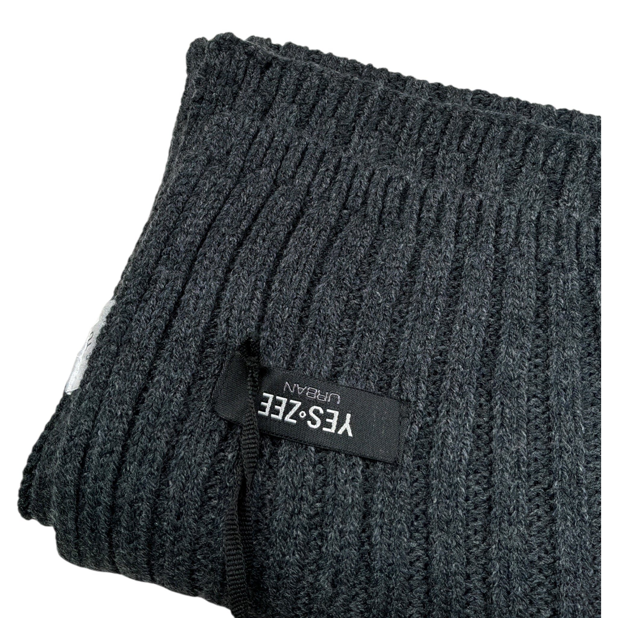Yes Zee Sciarpa tinta unita Grigio per Bambina 24428 GRIGIO YES ZEE 