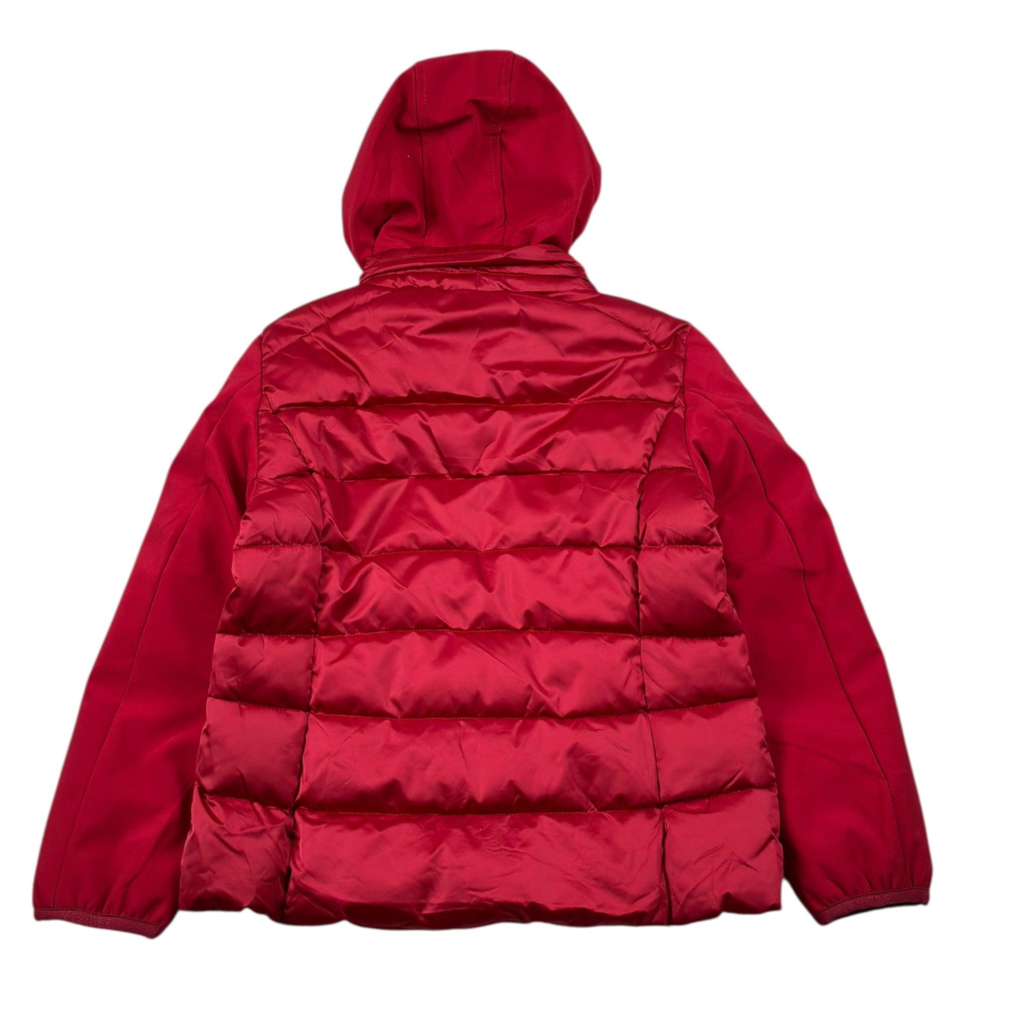 Yes Zee Giubbino tinta unita con Cappuccio Rosso per Bambina 3024 ROSSO YES ZEE 