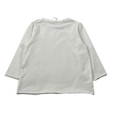 Zero Ampere Shirt Girocollo tinta unita con Stampa Panna per Bambino WILDEJ PANNA ZERO AMPERE 