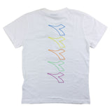 Diadora T-Shirt Girocollo Tinta Unita Con Stampe Logo