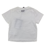 Fay T-Shirt Girocollo Tinta Unita Con Taschino In Contrasto