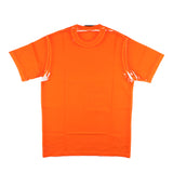 N°21 T-Shirt Girocollo Tinta Unita Con Stampa In Contrasto