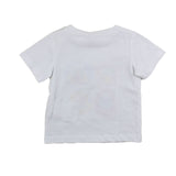 Stella Mccartney T-Shirt Girocollo Tinta Unita Con Stampe In Contrasto