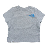 The North Face T-Shirt Girocollo Tinta Unita Con Stampa Logo In Contrasto