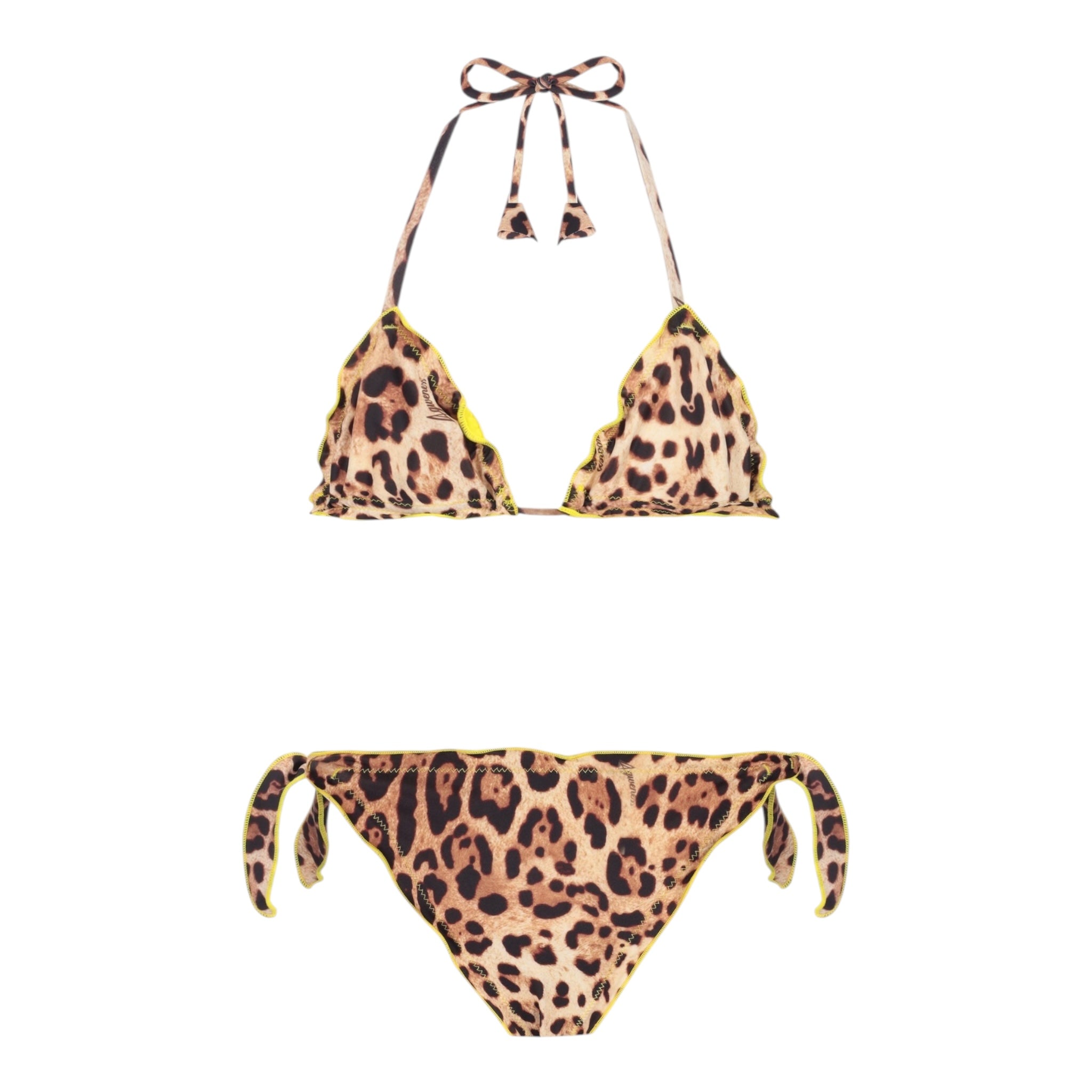 4Giveness Costume 2 Pezzi Triangolo-Slip per Bambina 125GBWBK5106 MARRONE 4GIVENESS 