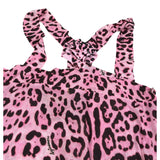 4Giveness Abito tinta unita con Fantasia Maculata Rosa per Bambina FGCG3944X ROSA 4GIVENESS 