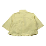 A' La Page Camicia Mezza Manica Tinta Unita per Bambina CILIEGIO GIALLO A' LA PAGE 