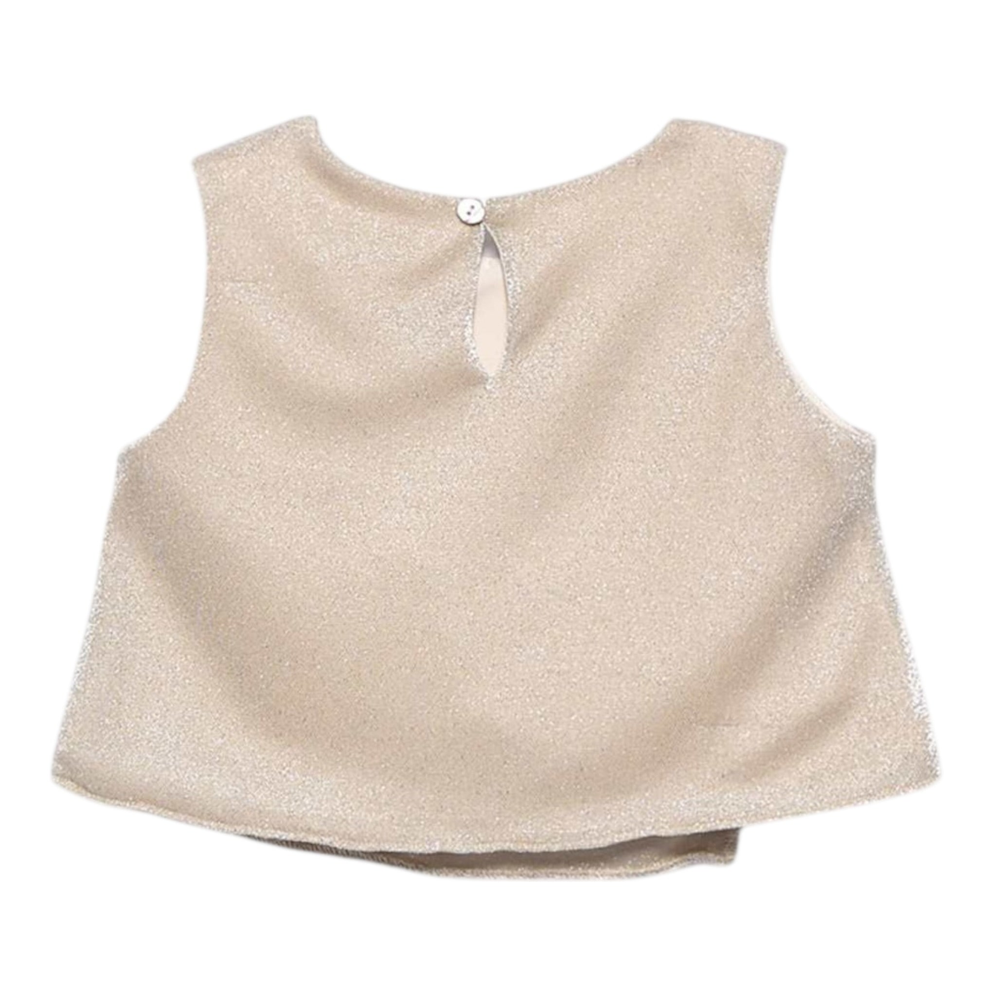 Abel & Lula Camicia Giromanica Tinta Unita per Bambina 5149 ORO ABEL & LULA 