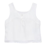Abel & Lula Camicia Giromanica Tinta Unita per Bambina 5150 BIANCO ABEL & LULA 