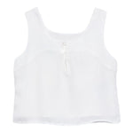 Abel & Lula Camicia Giromanica Tinta Unita per Bambina 5150X BIANCO ABEL & LULA 