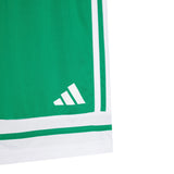 Adidas Bermuda Tinta Unita con Logo per Bambino JN7484 VERDE Adidas 