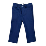 Ambaraba Pantalone Tinta Unita con Girovita Regolabile per Neonato FM36052 BLU AMBARABA 