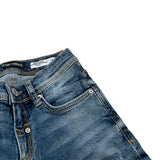 Antony Morato Bermuda tinta unita In Denim Blu per Bambino MKDS00028XXX BLU ANTONY MORATO 