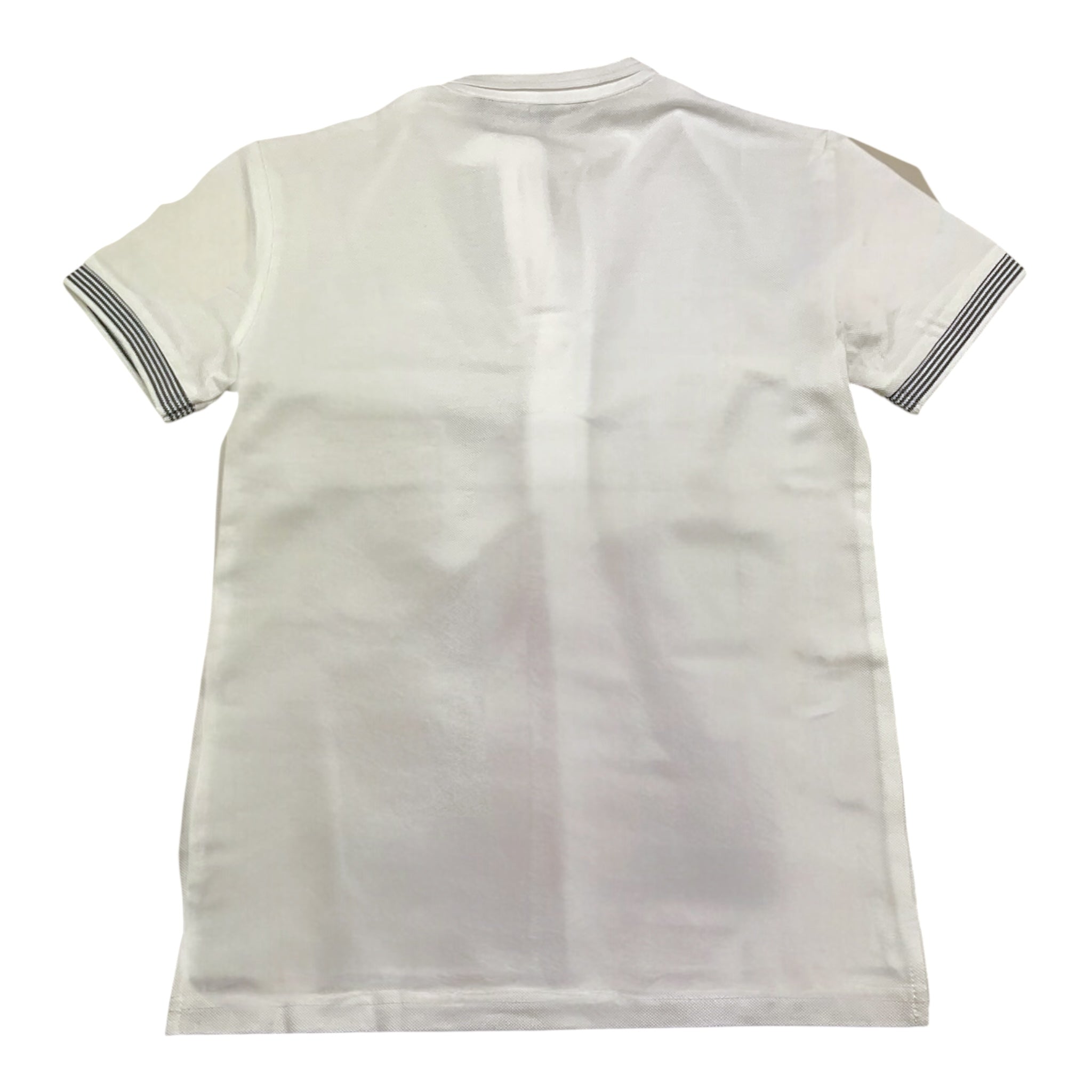 Antony Morato Polo Tinta Unita Mezza Manica per Bambino MKKS00619 BIANCO ANTONY MORATO 
