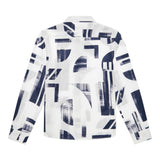 Antony Morato Camicia Tinta Unita con Fantasia Manica Lunga per Bambino MKSL00262 BIANCO ANTONY MORATO 