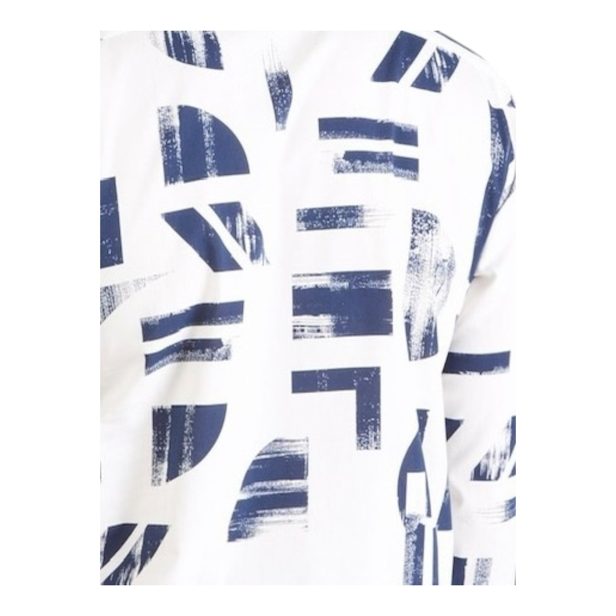 Antony Morato Camicia Tinta Unita con Fantasia Manica Lunga per Bambino MKSL00262 BIANCO ANTONY MORATO 