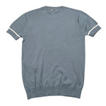 Antony Morato T-Shirt In Maglia Tinta Unita per Bambino MKSW01292X AZZURRO ANTONY MORATO 