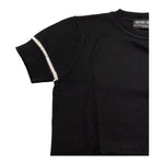Antony Morato T-Shirt Girocollo Tinta Unita In Fila per Bambino MKSW1269 NERO ANTONY MORATO 