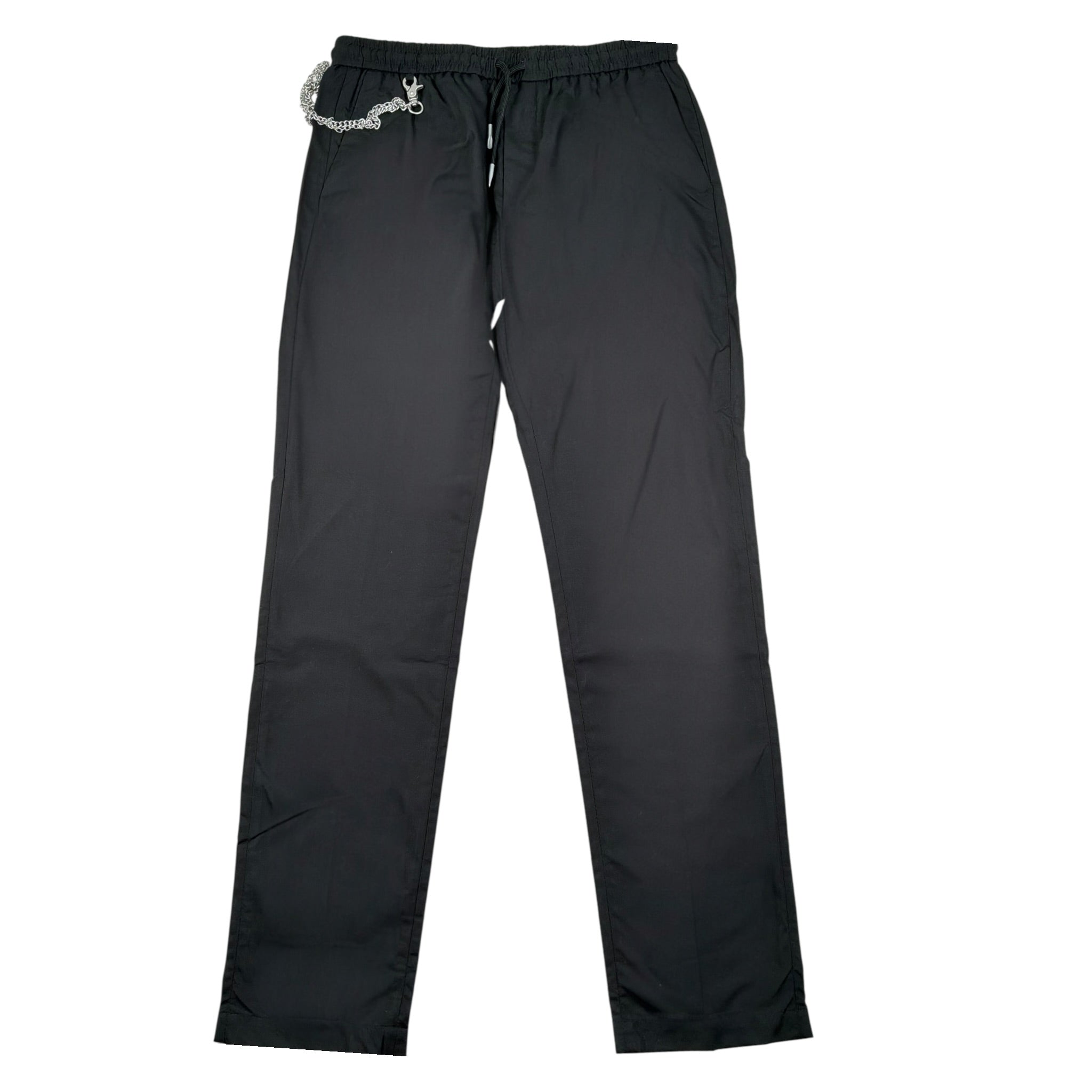 Antony Morato Pantalone Tinta Unita con Elastico In Vita per Bambino MKTR00240X NERO ANTONY MORATO 