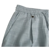 Antony Morato Pantalone Tinta Unita con Elastico In Vita per Bambino MKTS00021X AZZURRO ANTONY MORATO 