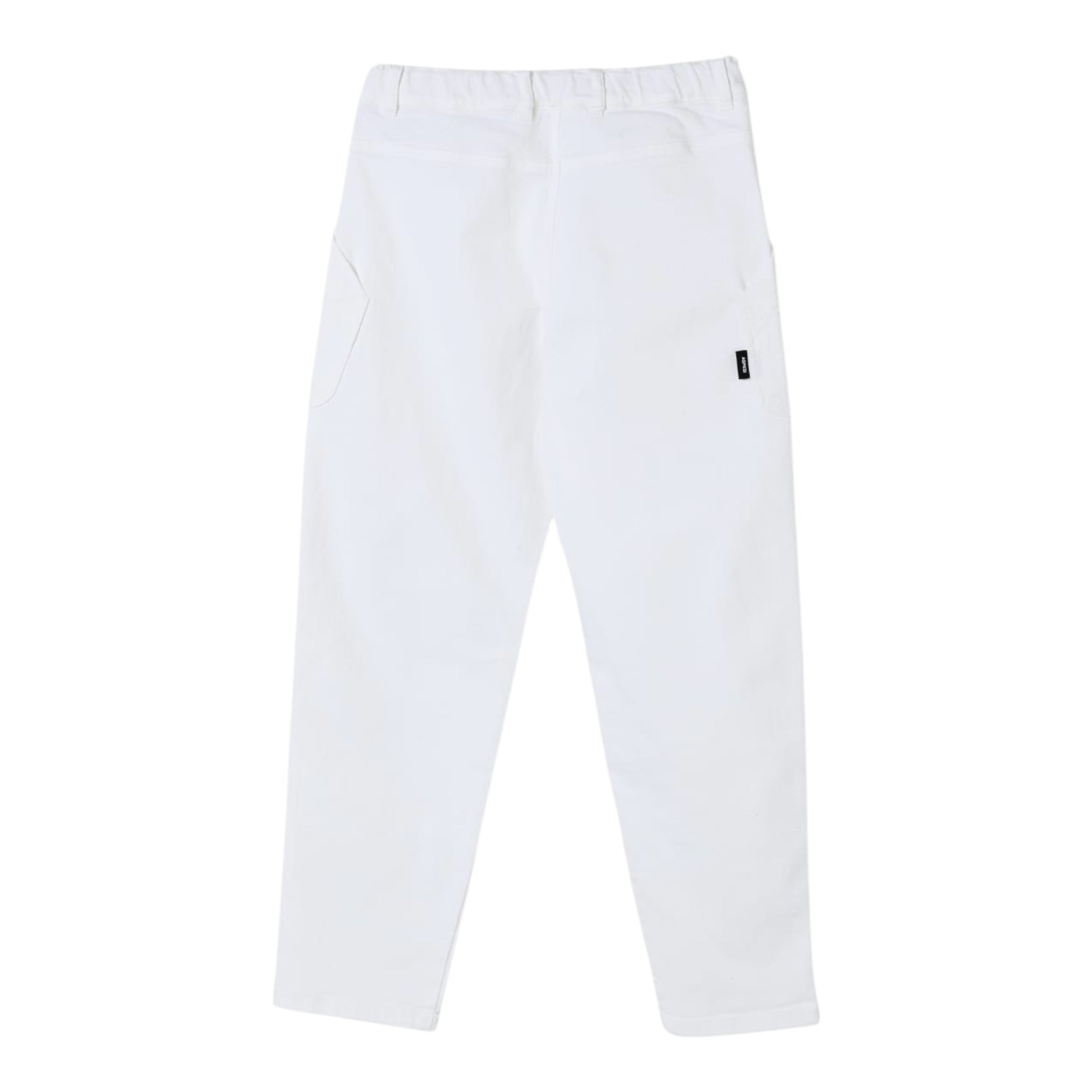 Aspesi Pantalone Tinta Unita con Girovita Regolabile per Bambina A25057PLC6060 BIANCO ASPESI 