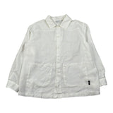 Aspesi Camicia Manica Lunga Tinta Unita per Bambino S24002GCL600 PANNA ASPESI 
