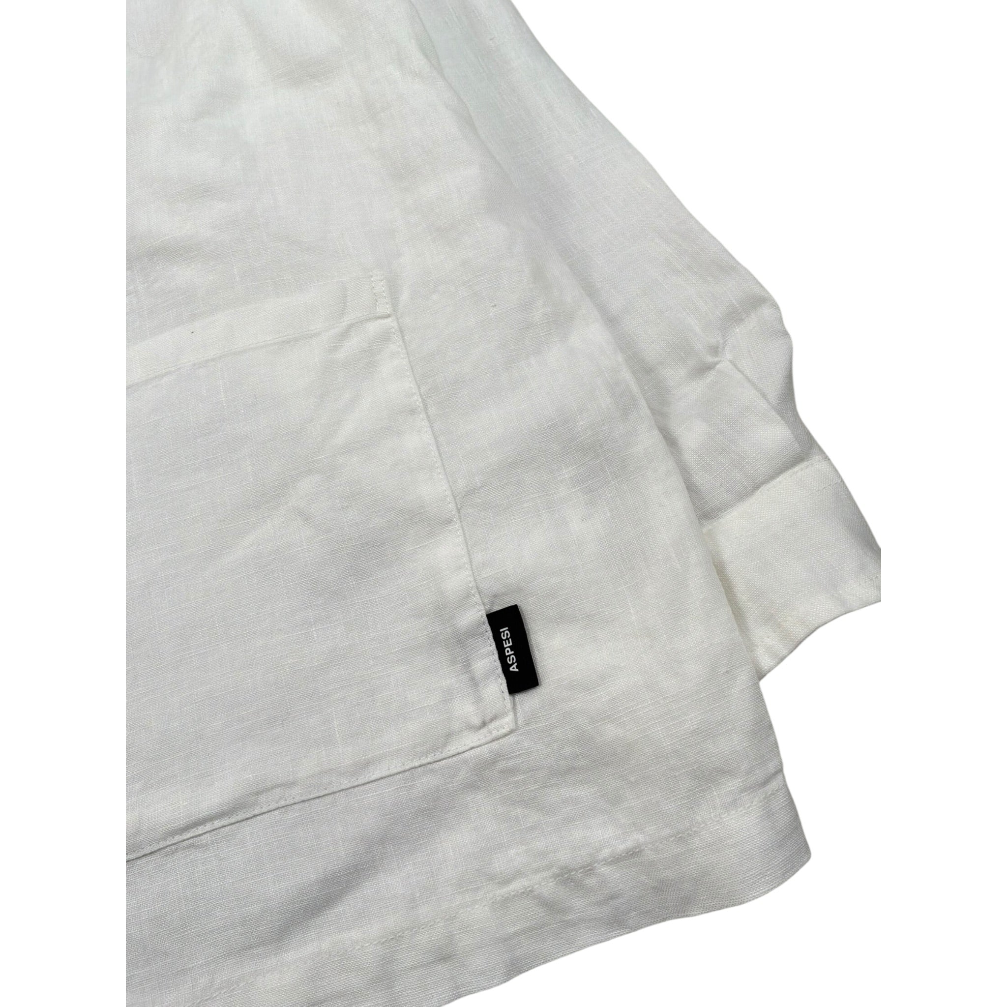 Aspesi Camicia Manica Lunga Tinta Unita per Bambino S24002GCL600 PANNA ASPESI 