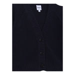 Aspesi Cardigan Tinta Unita con Bottoni per Bambino S25004GFEM110 BLU ASPESI 
