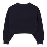 Aspesi Maglia Tinta Unita Mezzo Collo per Bambina S25047MAEM110 BLU ASPESI 