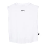 Aspesi Canotta Tinta Unita con Stampa per Bambino S25050TSM7038 BIANCO ASPESI 