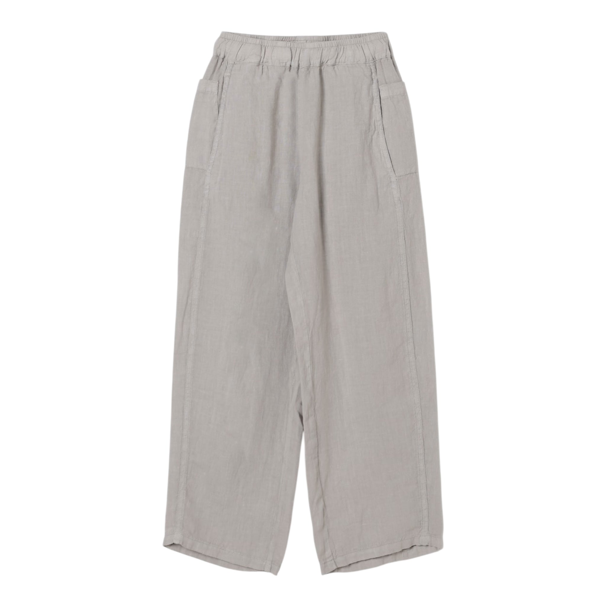 Aspesi Pantalone Tinta Unita con Elastico In Vita per Bambino S25078PLL6000 GRIGIO ASPESI 
