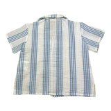 Babe & Tess Camicia Tinta Unita con Fantasia A Righe per Neonato 03518162N BIANCO BABE & TESS 