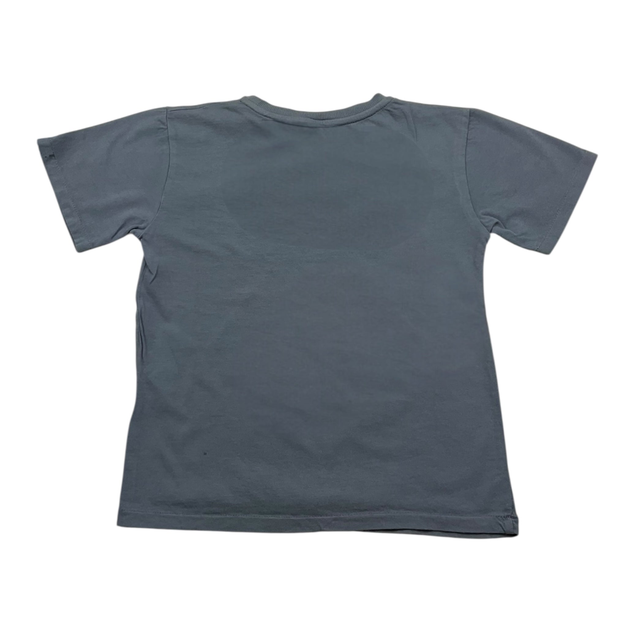 Babe & Tess T-Shirt Girocollo Tinta Unita con Stampa per Bambina 21518156 BLU BABE & TESS 