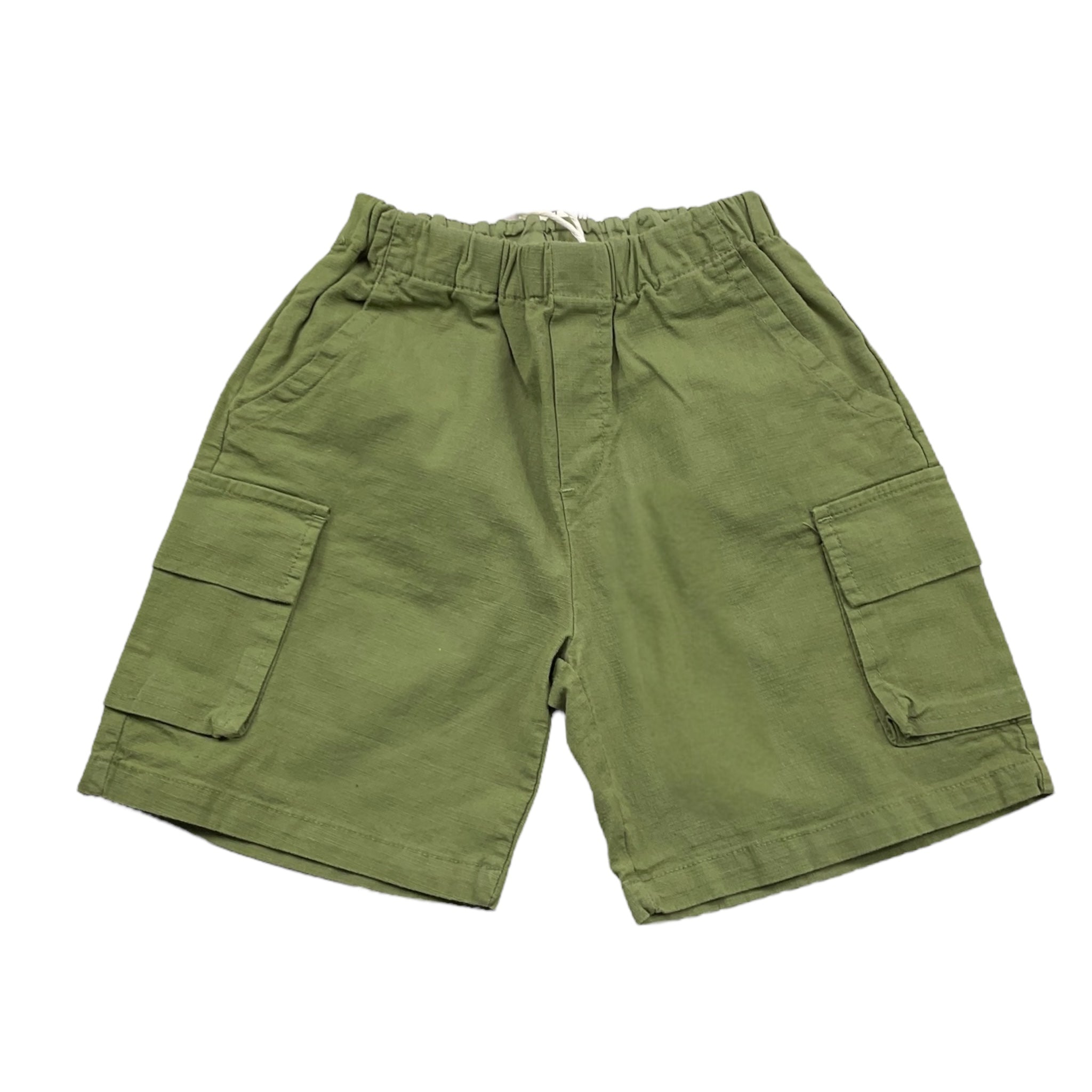 Babe & Tess Bermuda Tinta Unita con Tasconi per Neonato 24518042 VERDE BABE & TESS 
