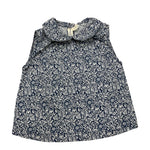 Babe & Tess Camiglia Giromanica Tinta Unita con Stampa per Bambina 26518020 BLU BABE & TESS 