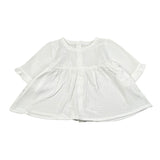 Babyvip Camicia Tinta Unita con Bottoni per Neonata T1353 BIANCO BABYVIP 