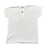 Babyvip T-Shirt Girocollo Tinta Unita con Taschino per Neonato T7708 BIANCO BABYVIP 