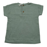 Babyvip T-Shirt Girocollo Tinta Unita per Neonato T7737 VERDE BABYVIP 