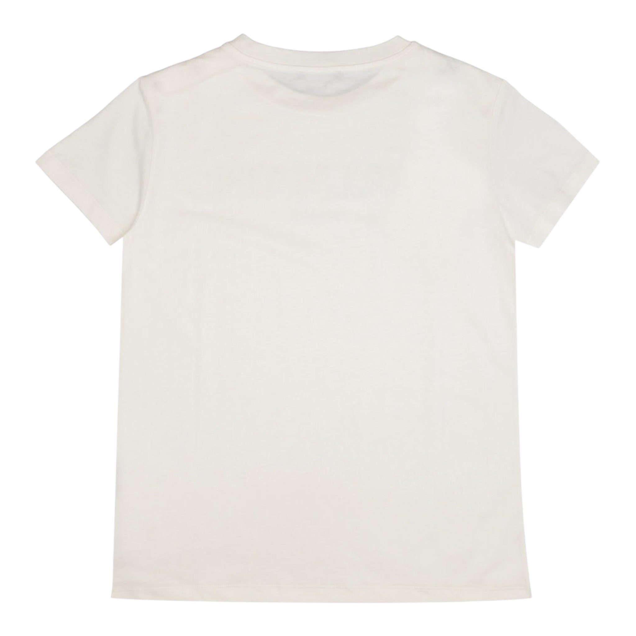 Balmain T-Shirt Tinta Unita con Logo per Bambina BV8B91 PANNA BALMAIN 