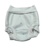 Bamboom+Babies Costume Pannolino Contenitivo Tinta Unita con Stampa per Neonato 7211 AZZURRO BAMBOOM+BABIES 