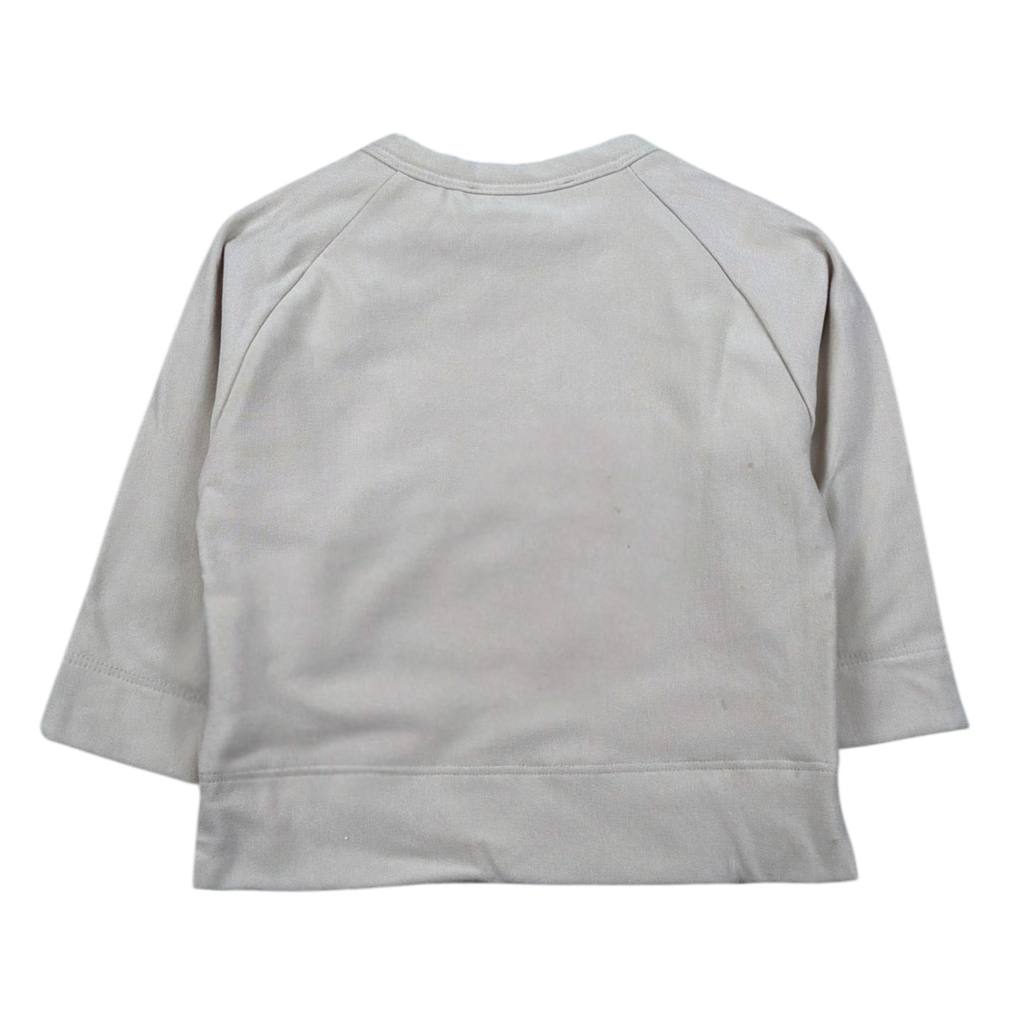 Bamboom+Babies Felpa Chiusa Girocollo Tinta Unita per Neonato SAN10 BEIGE BAMBOOM+BABIES 