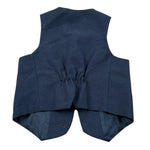 GILET TINTA UNITA 110524 BLU BARCELLINO 