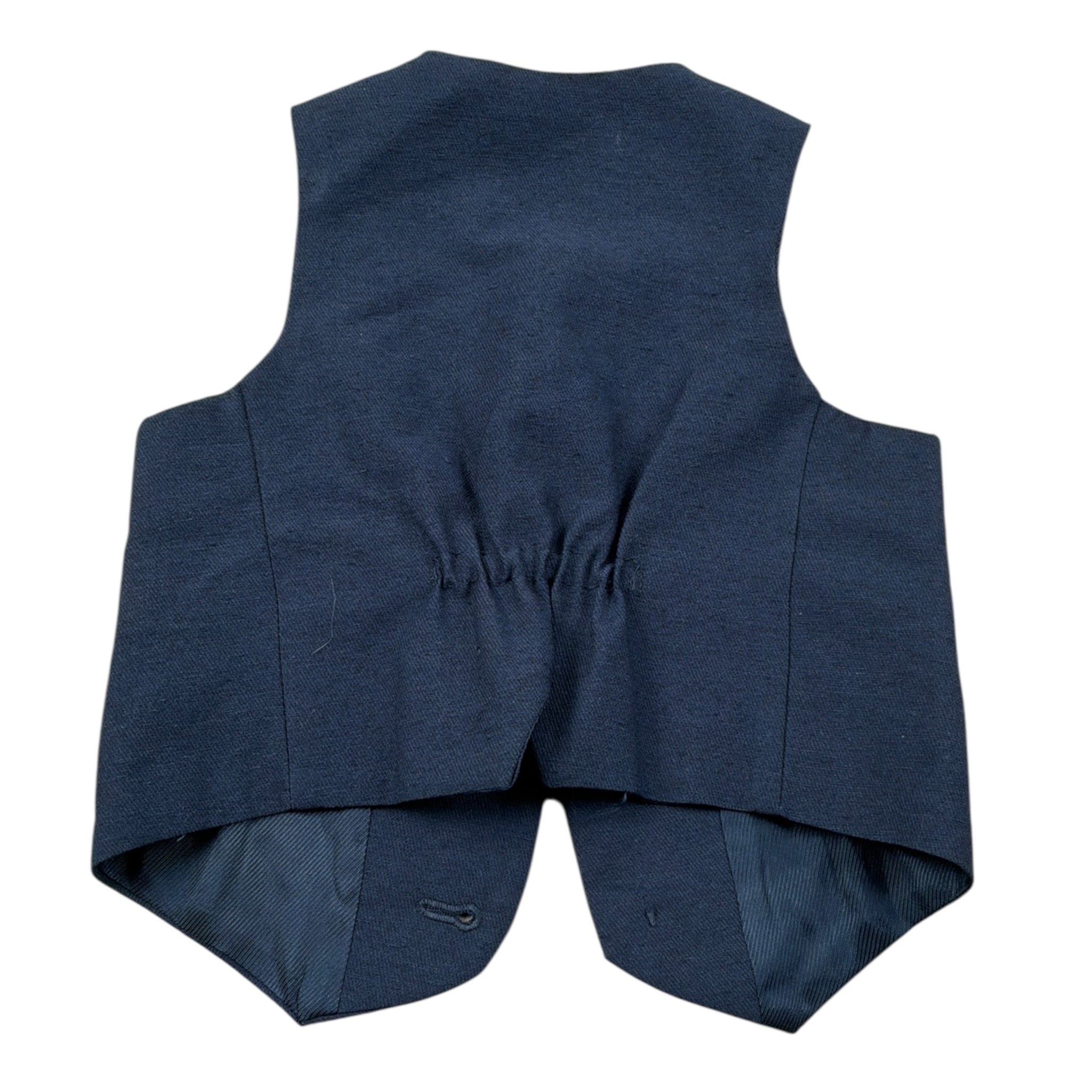 GILET TINTA UNITA 110524 BLU BARCELLINO 